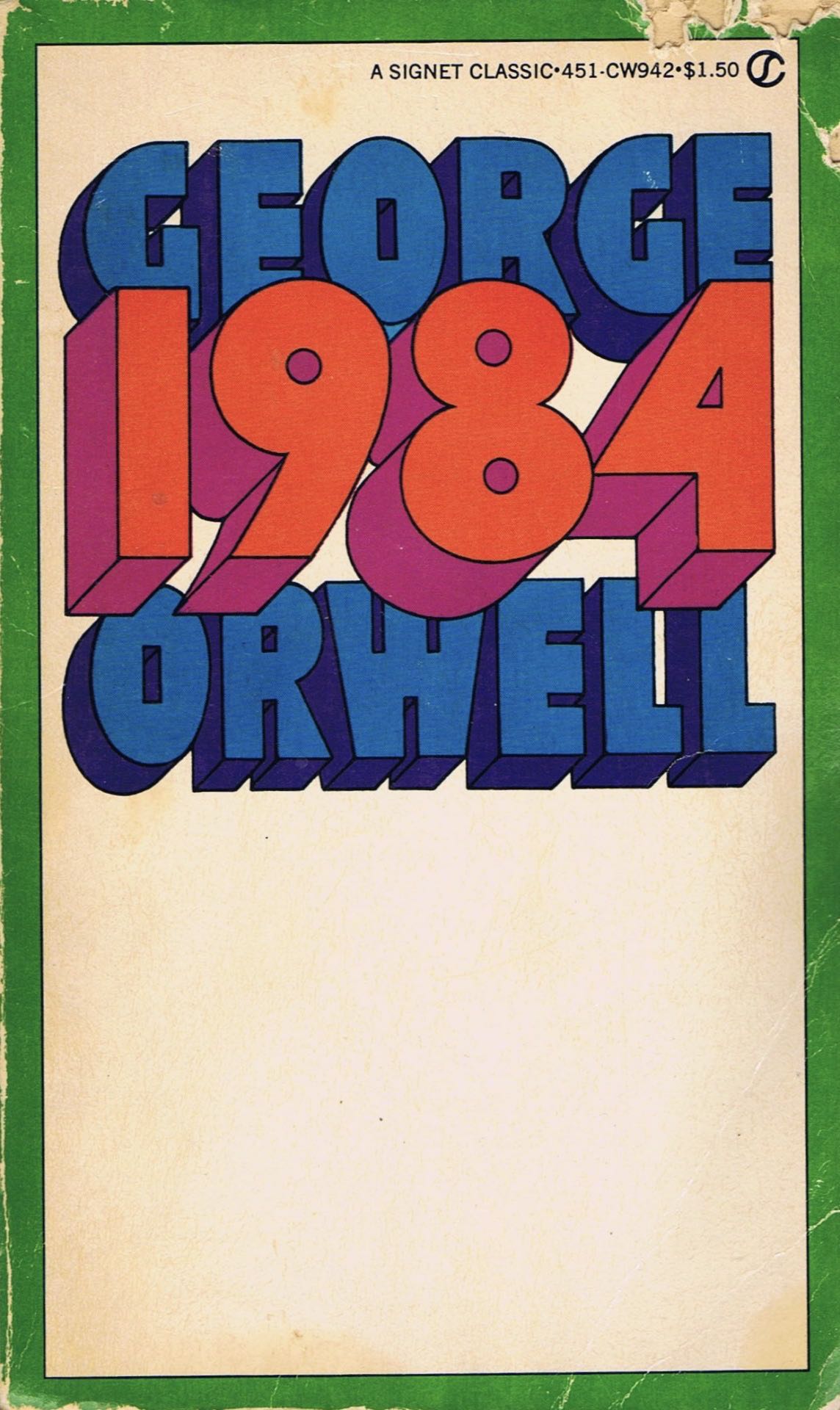 1984 By George Orwell   Orwell 1984 